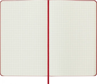 Блокнот Moleskine CLASSIC QP061R Large 130х210мм 240стр. клетка твердая обложка красный - купить недорого с доставкой в интернет-магазине