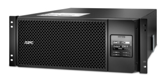 Источник бесперебойного питания APC Smart-UPS SRT SRT6KRMXLI 6000Вт 6000ВА черный - купить недорого с доставкой в интернет-магазине
