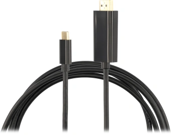 Кабель-переходник аудио-видео Buro USB Type-C (m)/HDMI (m) 1.5м. черный (BU-TYPEC-HDMI-1.5M) - купить недорого с доставкой в интернет-магазине