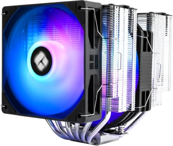 Устройство охлаждения(кулер) Thermalright Peerless Assassin 140 SE ARGB Soc-AM5/AM4/1200/1700/1851 черный 4-pin 19-25.6dB Al+Cu 1000gr Ret (PA140-SE-ARGB) - купить недорого с доставкой в интернет-магазине