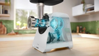 Мясорубка Bosch MFWS420W 1900Вт белый - купить недорого с доставкой в интернет-магазине