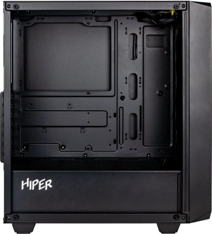 Корпус Hiper BH34-1 черный без БП ATX 5x120mm 2x140mm 2x200mm 1xUSB3.0 audio bott PSU - купить недорого с доставкой в интернет-магазине