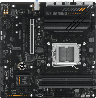 Материнская плата Asus TUF GAMING A620M-PLUS Socket AM5 AMD A620 4xDDR5 mATX AC`97 8ch(7.1) 2.5Gg RAID+HDMI+DP - купить недорого с доставкой в интернет-магазине