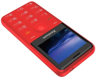 Мобильный телефон Xenium X700 красный моноблок 2Sim 2.31" 240x320 Nucleus 0.3Mpix GSM900/1800 MP3 FM microSD max32Gb - купить недорого с доставкой в интернет-магазине