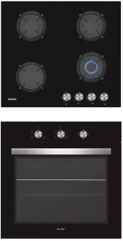 Встраиваемый комплект Simfer S63B416 черный/черный - купить недорого с доставкой в интернет-магазине