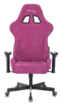 Кресло игровое Zombie VIKING KNIGHT Fabric малиновый Light-15 с подголов. крестов. металл - купить недорого с доставкой в интернет-магазине