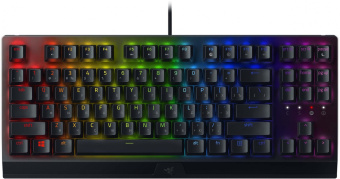 Клавиатура Razer BlackWidow V3 TKL механическая черный/черный USB Multimedia for gamer LED (RZ03-03490700-R3R1) - купить недорого с доставкой в интернет-магазине