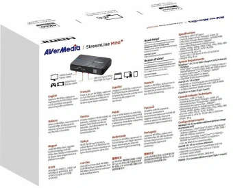 Карта видеозахвата Avermedia StreamLine MINI+ GC311 внешний USB 3.0 - купить недорого с доставкой в интернет-магазине