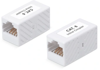 Адаптер Cabeus CA-8P8C-C6 проходн.RJ45 кат.6 - купить недорого с доставкой в интернет-магазине