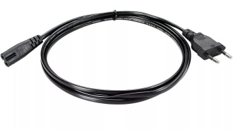 Кабель Premier 5-180 IEC C7 (2-pin) Евровилка 1.8м (5-180(0.5) 1.8) черный (Bulk) - купить недорого с доставкой в интернет-магазине