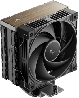 Устройство охлаждения(кулер) Deepcool AK400 G2 Soc-AM5/AM4/1200/1700/1851 черный/коричневый 4-pin 31.45dB Al+Cu 220W 950gr Ret (R-AK400G2-BKNNMN-GJD) - купить недорого с доставкой в интернет-магазине