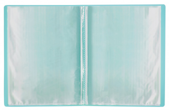 Папка с 10 прозр.вклад. Бюрократ Pastel PAST10BLUE A4 пластик 0.5мм торц.карм с бум. встав голубой - купить недорого с доставкой в интернет-магазине