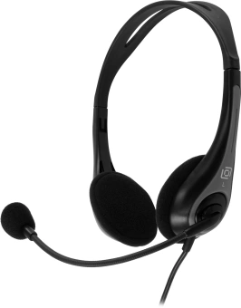 Наушники с микрофоном Оклик HS-M300 черный/серый 1.8м накладные оголовье (1876323) - цена, купить или заказать с доставкой в интернет-магазине Наушники с микрофоном Оклик HS-M300 черный/серый 1.8м накладные оголовье (1876323) - купить недорого с доставкой в интернет-магазине