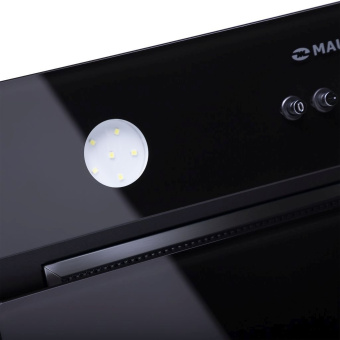 Вытяжка встраиваемая Maunfeld Trapeze 601GG черный управление: кнопочное (1 мотор) - купить недорого с доставкой в интернет-магазине