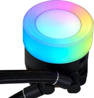 Система водяного охлаждения Lian-Li Galahad II Trinity 240 ARGB Soc-AM5/AM4/1200/1700/1851 черный30dB Al+Cu Ret (G89.GA2T24B.00) - купить недорого с доставкой в интернет-магазине