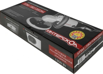 Полировальная машина Интерскол УПМ-180/1300ЭM 1300Вт - купить недорого с доставкой в интернет-магазине