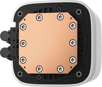 Система водяного охлаждения Deepcool LE240 V2 Soc-AM5/AM4/1200/1700/1851 белый 4-pin 28.2-31.6dB Al 220W 1359gr Ret (R-LE240-WHAMMN-G-2) - купить недорого с доставкой в интернет-магазине