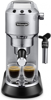 Кофеварка рожковая Delonghi EC685.M 1350Вт серебристый/черный - купить недорого с доставкой в интернет-магазине