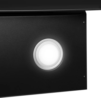 Вытяжка каминная Hyundai HGH 6846 IX черный/нержавеющая сталь управление: сенсорное (1 мотор) - купить недорого с доставкой в интернет-магазине