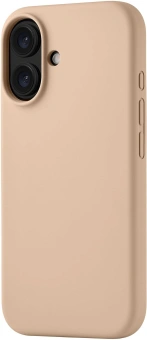 Чехол (клип-кейс) uBear для Apple iPhone 16 Touch with MagSafe темно-бежевый (CS403LT61TH-I24M) - купить недорого с доставкой в интернет-магазине