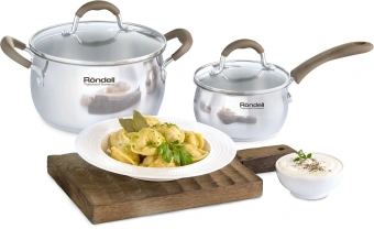 Набор посуды Rondell Konzept RDS-1834 4 предмета - купить недорого с доставкой в интернет-магазине