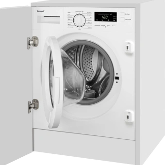 Стиральная машина Weissgauff WMI 6147 Inverter Steam класс:A+++ загрузка до 7кг отжим:1400об/мин белый инвертер - купить недорого с доставкой в интернет-магазине