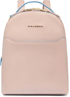 Рюкзак женский Piquadro Blue Square CA6677B2/RO2 пудровый кожа - купить недорого с доставкой в интернет-магазине