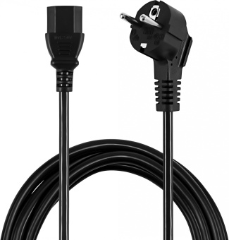 Кабель Buro BU-PCAB-1.8-16A IEC C13 Евровилка 1.8м - купить недорого с доставкой в интернет-магазине