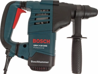 Перфоратор Bosch GBH 3-28 DRE Professional патрон:SDS-plus уд.:3.1Дж 800Вт (кейс в комплекте) - купить недорого с доставкой в интернет-магазине