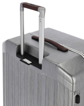 Чемодан Piquadro PQ LM (BV4428PQLM/NCU) 51x75x28см 89л. 5.59кг. поликарбонат/натур.кожа темно-серый - купить недорого с доставкой в интернет-магазине