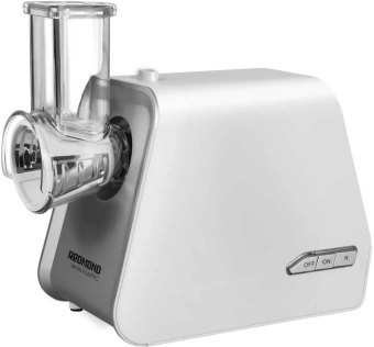Мясорубка Redmond RMG-1216-8 1200Вт белый/серебристый - купить недорого с доставкой в интернет-магазине