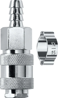 Переходник для пневмоинструмента Kraftool 06596-10 серый - купить недорого с доставкой в интернет-магазине