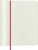 Блокнот Moleskine CLASSIC SOFT QP617F2 Large 130х210мм 192стр. клетка мягкая обложка красный - купить недорого с доставкой в интернет-магазине