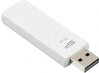 Флеш Диск Silicon Power 16GB Ultima U03 SP016GBUF2U03V1W USB2.0 белый - купить недорого с доставкой в интернет-магазине