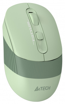 Мышь A4Tech Fstyler FB10C зеленый оптическая (2400dpi) беспроводная BT/Radio USB (4but) - купить недорого с доставкой в интернет-магазине