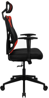 Кресло игровое Aerocool Guardian черный/красный сиденье черный экокожа/сетка с подголов. крестов. нейлон - купить недорого с доставкой в интернет-магазине
