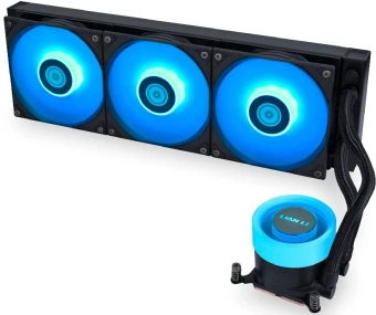 Система водяного охлаждения Lian-Li Galahad II Lite 360R ARGB Soc-AM5/AM4/1700/1851 черный34.8dB Al+Cu Ret (G89.GA2L36RB.R0) - купить недорого с доставкой в интернет-магазине