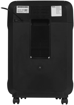 Шредер Fellowes AutoMax 80М черный с автоподачей (секр.P-4) перекрестный 80лист. 17лтр. скрепки скобы пл.карты - купить недорого с доставкой в интернет-магазине