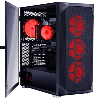 ПК Bloody BD-PC RB65C2 MT Ryzen 5 7500F (3.7) 32Gb SSD1Tb RX 7700XT 12Gb Windows 11 Home 64 2.5Gigabit WiFi BT 650W черный (RUS) (2111350) - купить недорого с доставкой в интернет-магазине