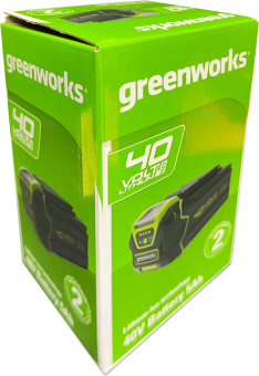 Батарея аккумуляторная Greenworks 2927207 40В 5Ач Li-Ion - купить недорого с доставкой в интернет-магазине