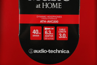 Наушники накладные Audio-Technica ATH-AVC200 3м черный проводные оголовье (15118391) - купить недорого с доставкой в интернет-магазине