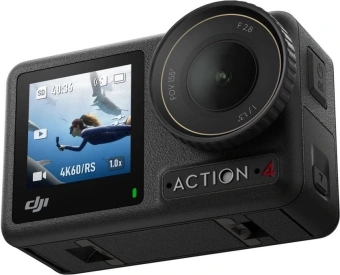 Экшн-камера Dji Osmo Action 4 Standard Combo 1xCMOS 12Mpix серый/черный - купить недорого с доставкой в интернет-магазине