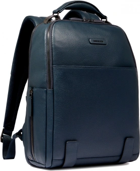 Рюкзак Piquadro Modus Special CA6289MOS/BLU синий натур.кожа - купить недорого с доставкой в интернет-магазине