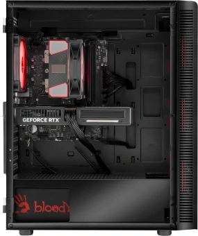 ПК Bloody BD-PC CB76T2 TWR i7 14700F (2.1) 32Gb SSD1Tb RTX5060 8Gb Windows 11 Home 64 2.5xGbitEth 650W черный (RUS) (2141980) - купить недорого с доставкой в интернет-магазине