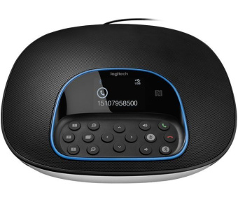 Камера Web Logitech Conference Cam Group черный 3Mpix (1920x1080) USB2.0 с микрофоном (960-001057) - купить недорого с доставкой в интернет-магазине