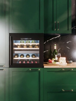 Винный шкаф Lex LWD6036BL dual zone S 1-нокамерн. черный стекло (CHAT500009) - купить недорого с доставкой в интернет-магазине