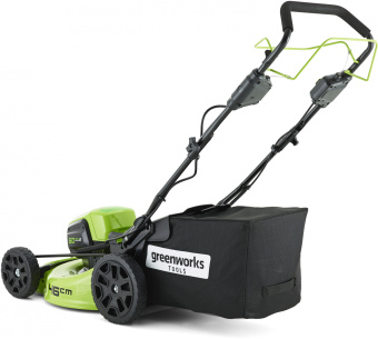 Газонокосилка роторная Greenworks GD60LM46SPK4 (2502907UB) - купить недорого с доставкой в интернет-магазине