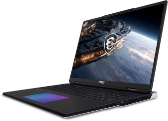 Ноутбук MSI Titan 18 HX A2WJ-1049RU Core Ultra 9 290HX Plus 64Gb SSD2Tb NVIDIA GeForce RTX5090 24Gb 18" IPS UHD+ (3840x2400) Windows 11 black WiFi BT Cam (9S7-182411-1049) - купить недорого с доставкой в интернет-магазине