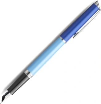 Ручка перьев. Waterman Hemisphere Colour Blocking (2179924) Blue CT F сталь нержавеющая F син. черн. подар.кор. - купить недорого с доставкой в интернет-магазине