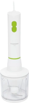Блендер погружной Starwind SBP1113 750Вт белый/зеленый - купить недорого с доставкой в интернет-магазине